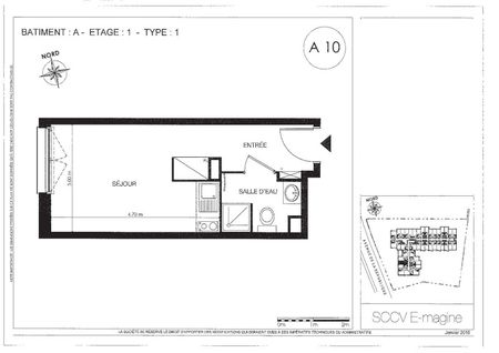 Location Appartement 1 pièce 20m² ISLE 87170 - Photo 3