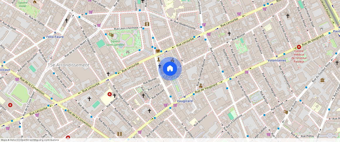 Rue Blomet, 75015, Paris