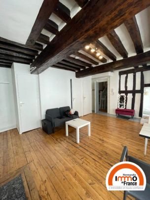 ROUEN PROCHE PLACE DU VIEUX MARCHE - F2 MEUBLE de 33,76 m² - Photo 1