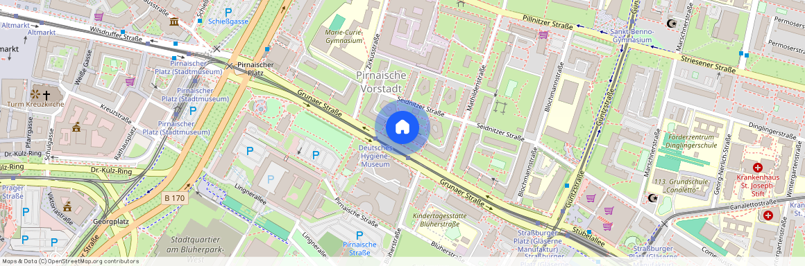 Grunaer Str. 25, 01069 Dresden OT Pirnaische Vorstadt