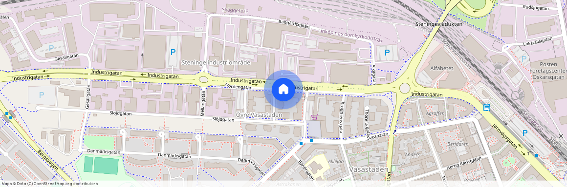 Vasastaden, Linköping, Östergötland, Nordengatan 25