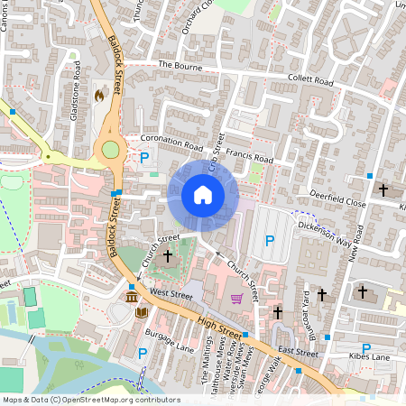 St. Evroul Court, Crib Street, Ware, Hertfordshire, SG12