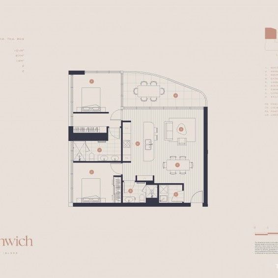 Brand New 2-Bedroom Apartment with Premium Finishes & Balcony - The Greenwich - Photo 1