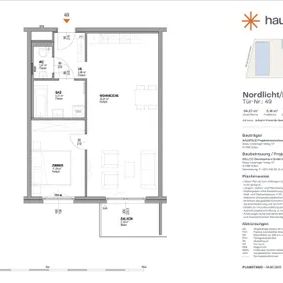 Unbefristete Neubau-Mietwohnung im Oberen Hausfeld Top 2.49 | Termin online buchen: www.hausfeld22.at/nordlicht - Photo 3