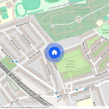 Gondar Gardens, West Hampstead