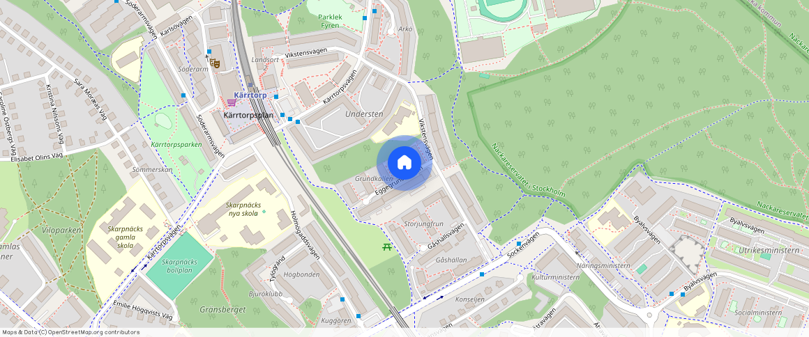 Eggegrundsvägen **, Kärrtorp