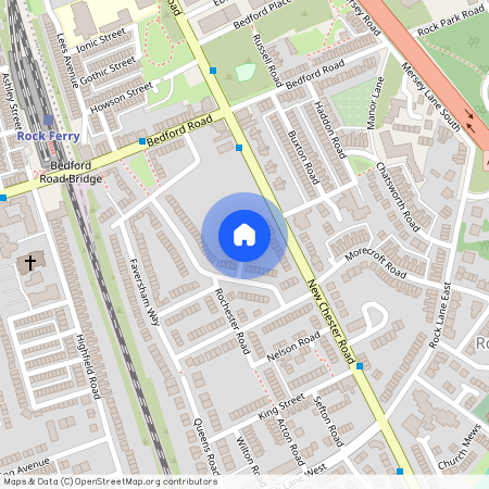 Tonbridge Close, Birkenhead, Wirral, Merseyside, CH42