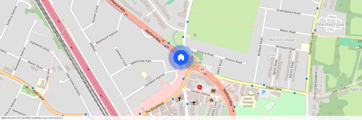 The Broadway, Mill Hill, London