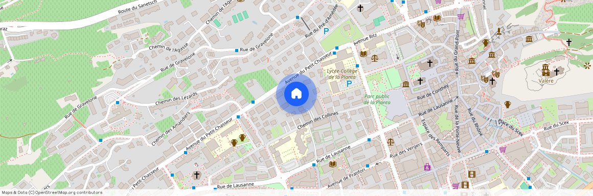 Avenue du Petit Chasseur 19, 1950 Sion