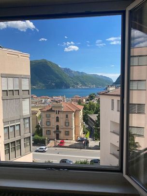 Lugano, appartamento-attico con vista lago - Foto 1