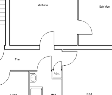 Hans-Porner-Str. 34, 3 L - frisch renovierte Dreizimmerwohnung - Photo 2