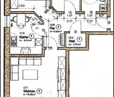 Kröpelin - schicke 3-Zimmerwohnung mit Aufzug und Balkon zu vermieten - Foto 2