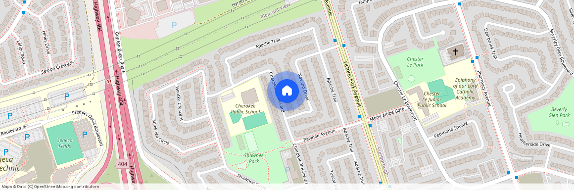 329 Cherokee Boulevard Unit# Upper, Toronto