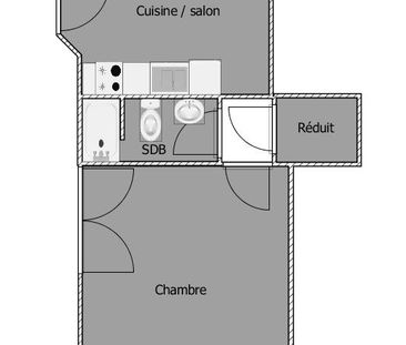 1 Zimmer, 30 m², EG - Photo 4