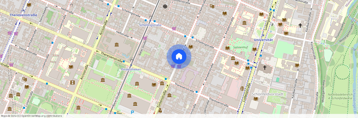 Türkenstraße, 80799 München