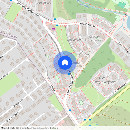 ul. Konrada Guderskiego, Ujeścisko-Łostowice, Gdańsk, pomorskie