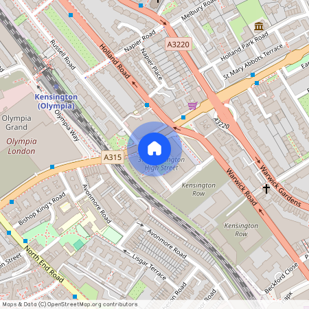 Kensington High Street, Kensington, W14