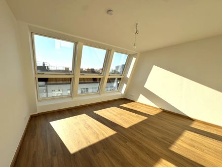 2 Zimmer DG Wohnung mit separatem Arbeitsbereich - großzügige Terrasse & Klimaanlage - Erstbezug - UNBEFRISTETE Mietdauer - Photo 4