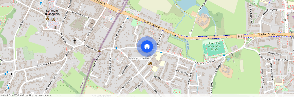 52074 Aachen - Vaalserquartier