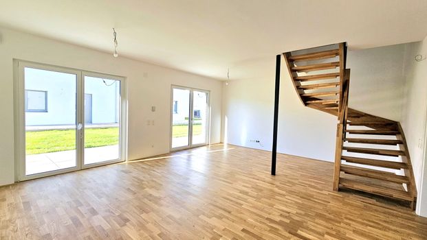 Modern, hell, exklusiv - Mietkauf Doppelhaushälfte in attraktiver Lage von Stoob - Foto 1