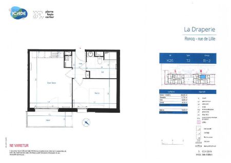 Location appartement 2 pièces 42.8 m² à Roncq (59223) - Photo 5