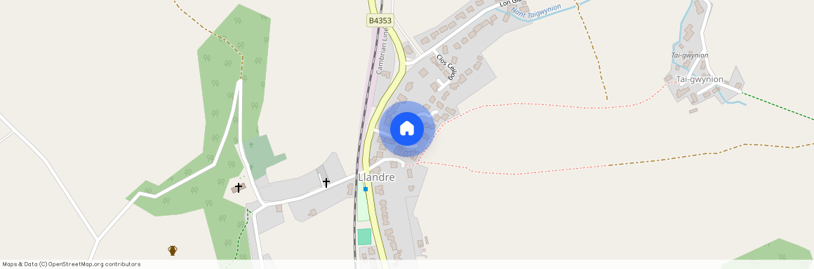 Maes Henllan, Llandre SY24