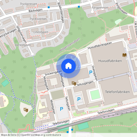 Snickerigatan, Hägersten