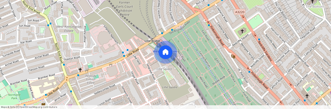 Columbia Gardens, Lillie Square