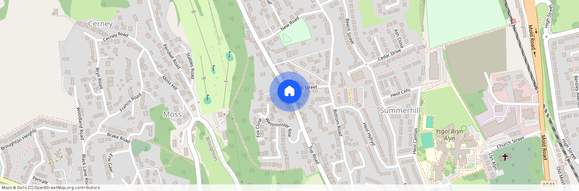 Top Road, Wrexham, LL11