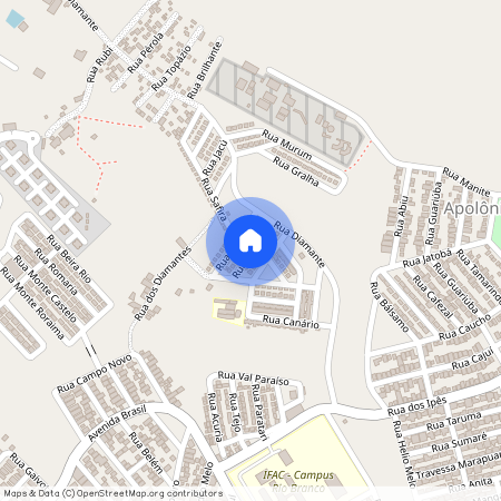 Rua Grumaré (Apolônio Sales), Loteamento Santa Luzia, Rio Branco, AC, 69903455