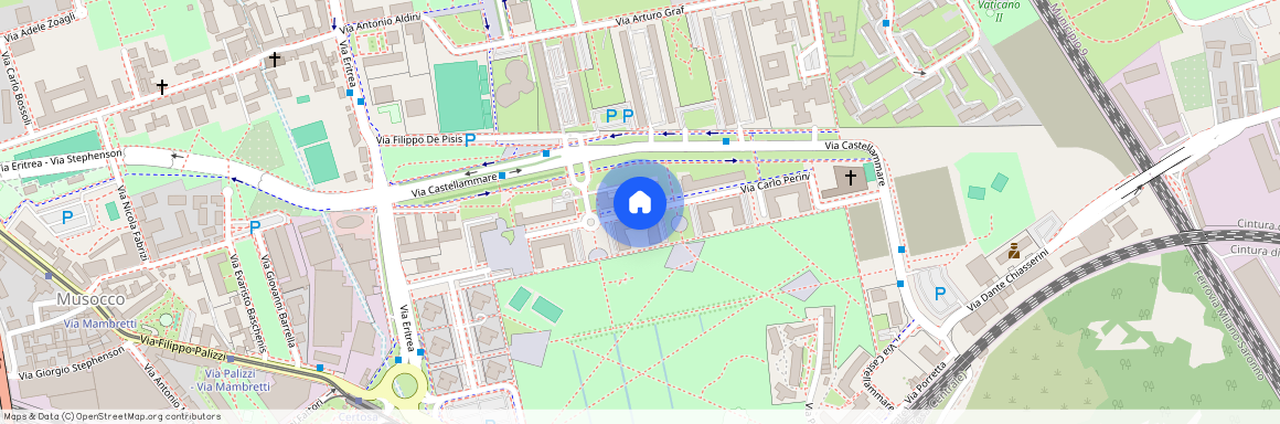 Bilocale in Via Carlo Perini, Milano