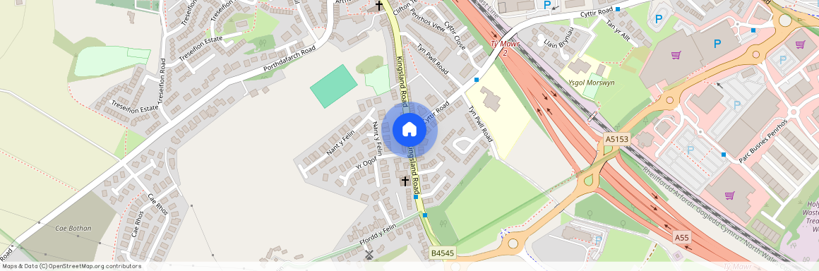 Derlwyn, Kingsland Road, Holyhead, Gwynedd