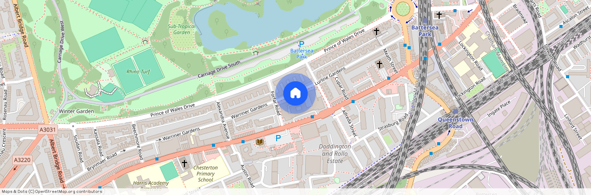 Kingsway Square, Lurline Gardens, Battersea, SW11