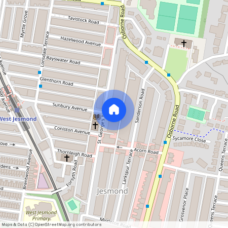 St Georges Terrace, Jesmond, Newcastle Upon Tyne, NE2