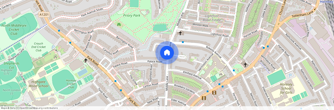 Middle Lane, Crouch End, London