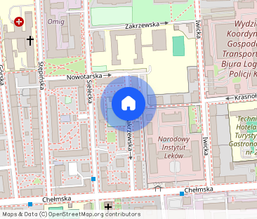 Kawalerka Mokotów, Zakrzewska – oddzielna kuchnia, tramwaj - Фото 1