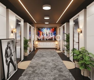 Skyline Retreat: Urbanes Studio - 39. Etage mit Kahlenberg Blick - ... - Foto 6