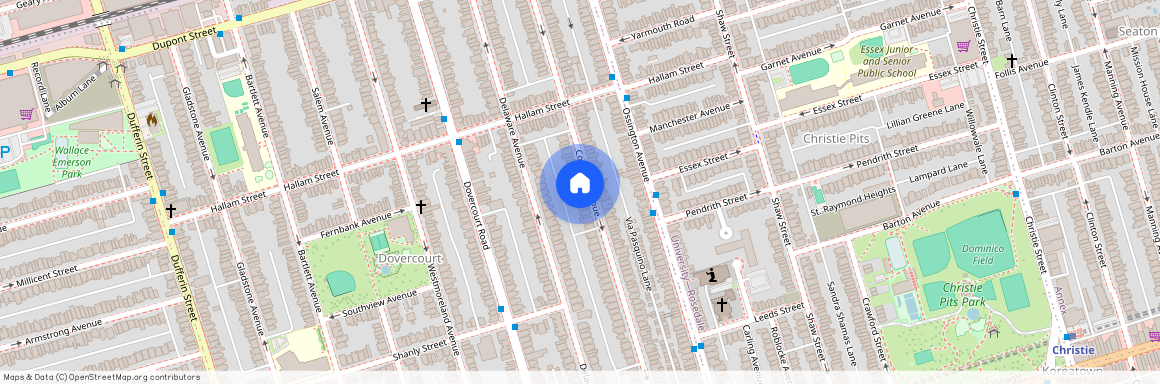 484 Concord Avenue Unit# Main, Toronto