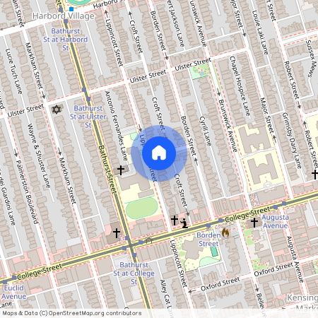 127 Lippincott Street, Toronto, Toronto, Toronto, M5S 2P1