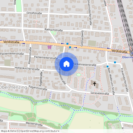 Packenreiterstr. 30 München Obermenzing Bayern 81247