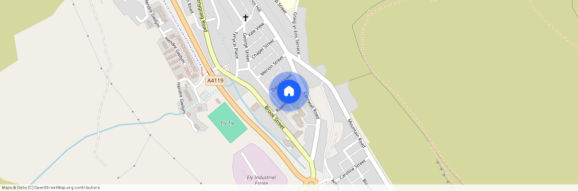 Rowling Street, Tonypandy, CF40