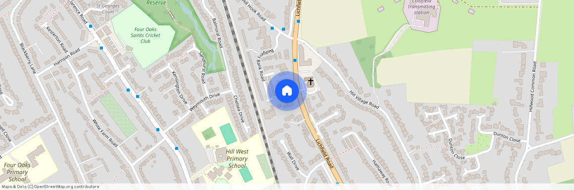 Badgers Bank Road. B74