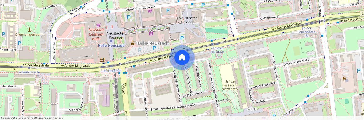 An der Magistrale 67 ·, 06124, Halle (Saale), 4. Etage ·, Südliche Neustadt