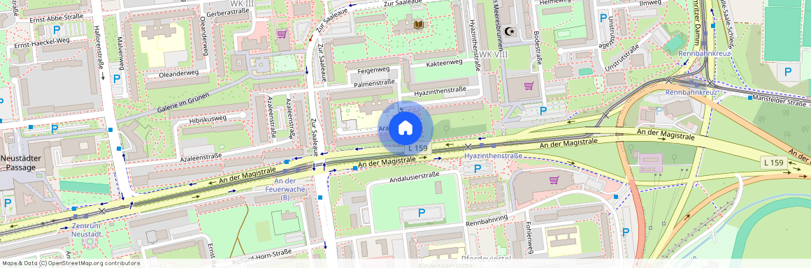 Aralienstraße 3 ·, 06122, Halle (Saale), 4. Etage ·, Nördliche Neustadt