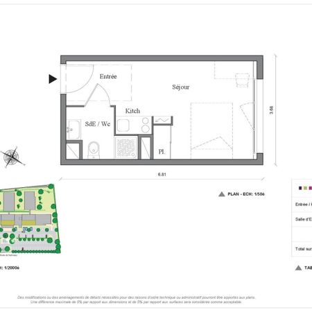 Location Appartement 1 pièce 19m² AUZEVILLE TOLOSANE 31320 - Photo 4