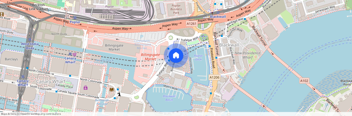 Boardwalk Place, Canary Wharf, London, E14