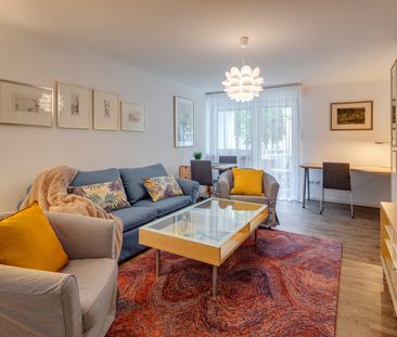 Furnished 2-room apartment near Luitpoldpark for rent - Photo 2