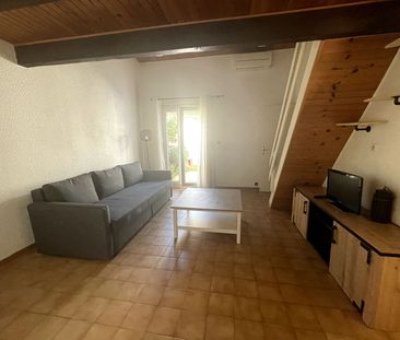 Pavillon T3 meublé à louer de 43.30 M2 avec terrasse , jardinet,+ 1... - Photo 1