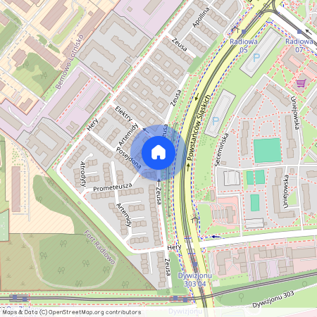 ul. Zeusa, Bemowo-Lotnisko, Bemowo, Warszawa, mazowieckie