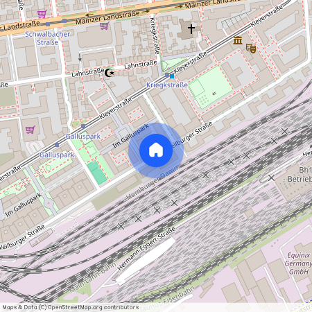 Weilburger Strasse, 60326 Frankfurt am Main - Gallusviertel